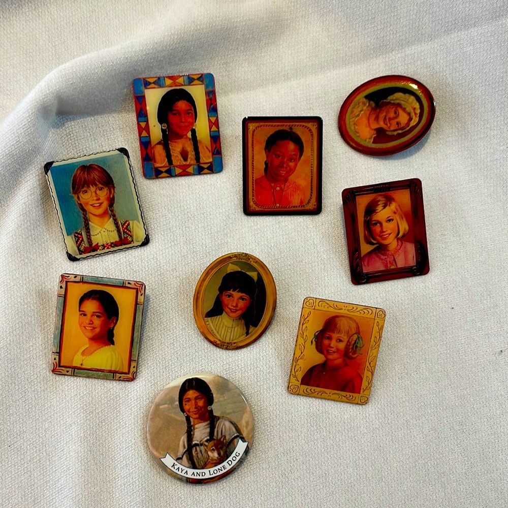 American Girl pins